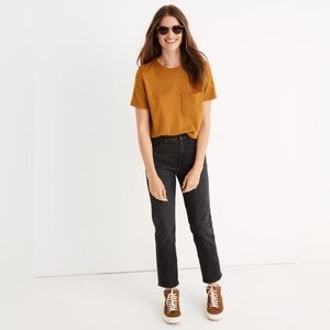 Madewell perfect vintage crop jeans size 27